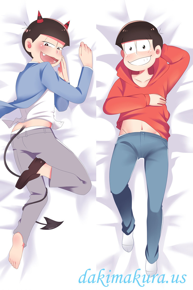 Osomatsu-kun Male Anime Dakimakura Japanese Hugging Body Pillow Cover